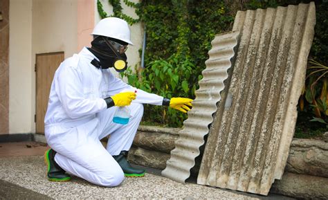 removing asbestos from house